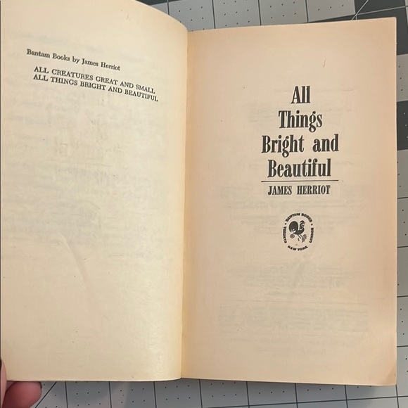 All Things Bright and Beautiful Book - Picture 7 of 9